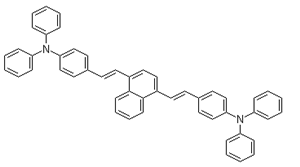 4,4'-[1,4-Naphthalenediyldi-(1E)-2,1-ethenediyl]bis[N,N-diphenylbenzenamine